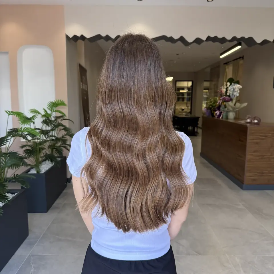Garage Hair Repair Ankara stüdyosunda tamamlanan saç çalışması